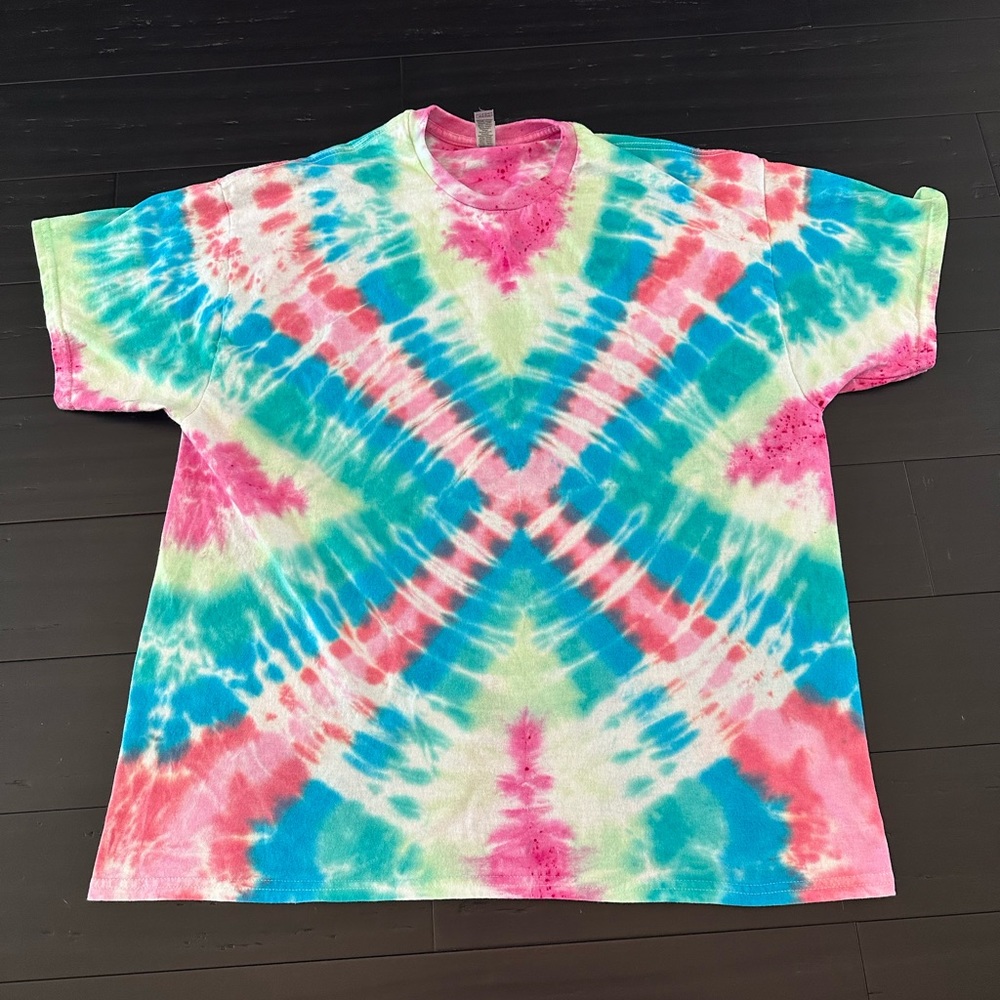 2XL Unisex Tie Dye T-Shirt